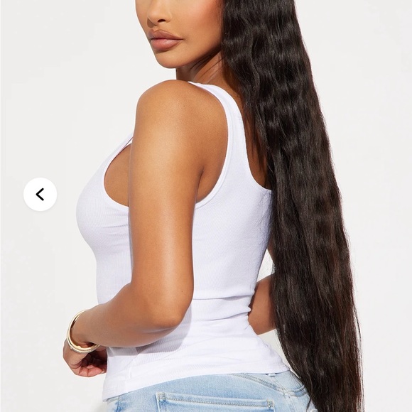 Fashion Nova White Tank Top - Picture 3 of 4